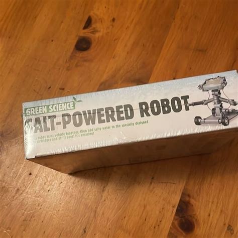 Green Science Toys New In Box Green Science Salt Powered Robot Kit