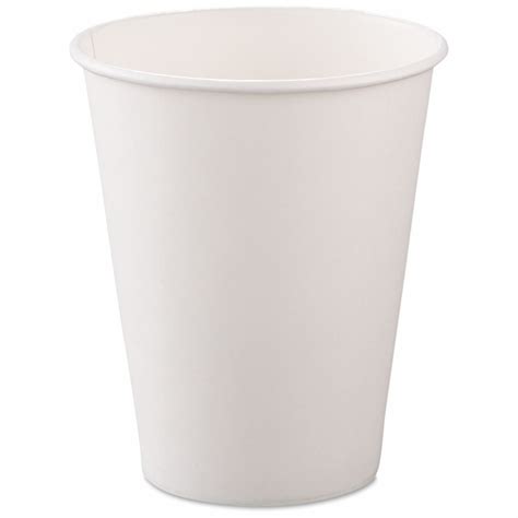 DART 8 Oz Capacity White Hot Cups 55JR66 SCC378W2050 Grainger