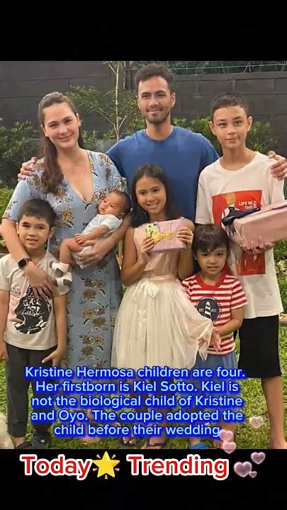 Kristine Hermosa Adopted Son Kiel