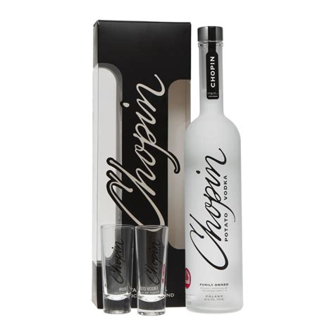 Chopin Potato Vodka Shot Glass Set Spirits From Whisky Kingdom Uk