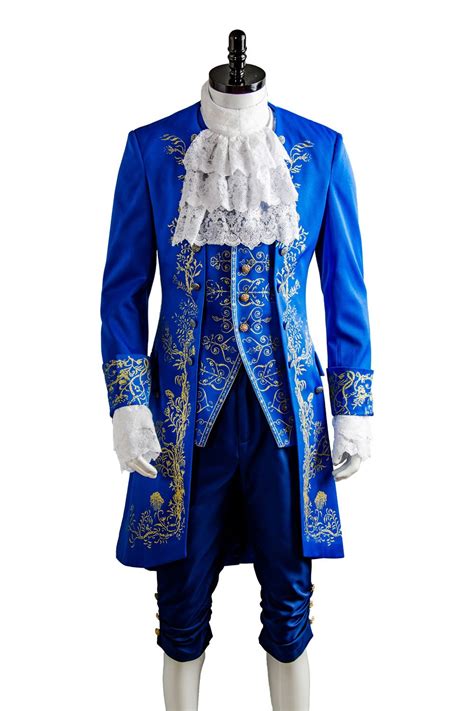 Beauty and the Beast Prince Adam Suit Cosplay Costume Adults Halloween ...