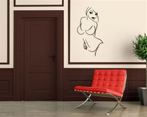 Sexy Hot Girl Body Bikini Lingerie Wall Decor Mural Vinyl Decal Art Sticker M594 Ebay