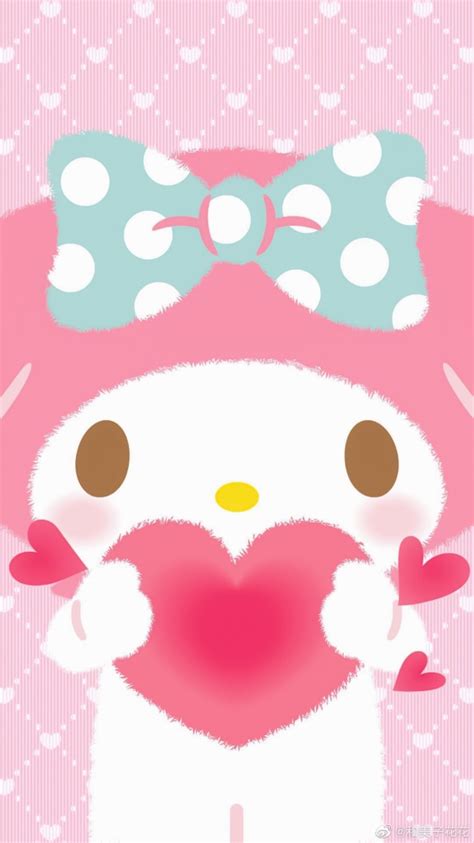 My Melody Wallpaper Emo Wallpaper Sanrio Wallpaper Hello Kitty