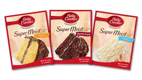 Betty Crocker™ Baking And Cake Mixes Betty Crocker Cake Cake Mix Box Cake Recipes