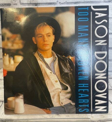 Jason Donovan Too Many Broken Hearts 1989 Pwl Records Vinyl Cg D31 Ebay