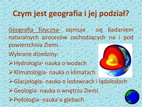 Ppt Czym Zajmuje Si Geografia Powerpoint Presentation Free