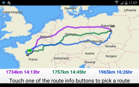 Support - Alternative Routes | mapFactor - Navigation and Tracking