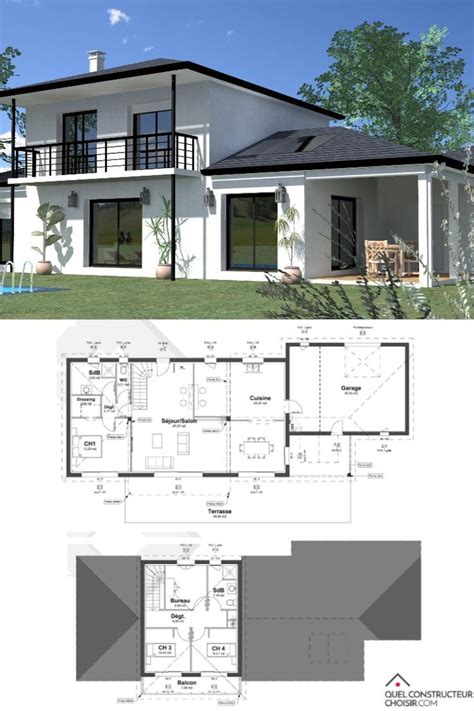 Plan De Maison Tage Contemporaine Plan De Maison Tage Maison A