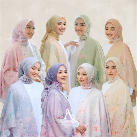 Jual Authentism Id Durriya Series Original Kerudung Segi Empat Voal