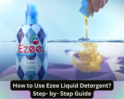 How To Use Ezee Liquid Detergent In Washing Machine? | (2024) | True Buddy