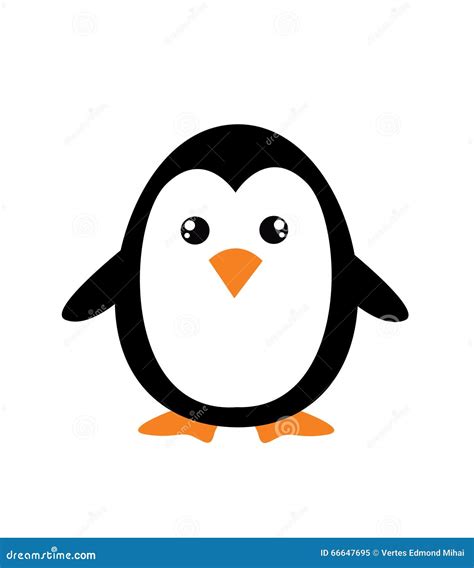 Cartoon Penguin Vector Illustration | CartoonDealer.com #75032692