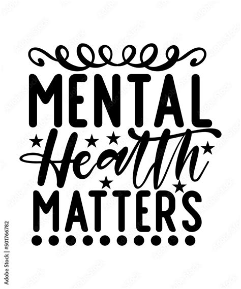 Mental Health Matters SVG Mental Health Awareness Svg Depression