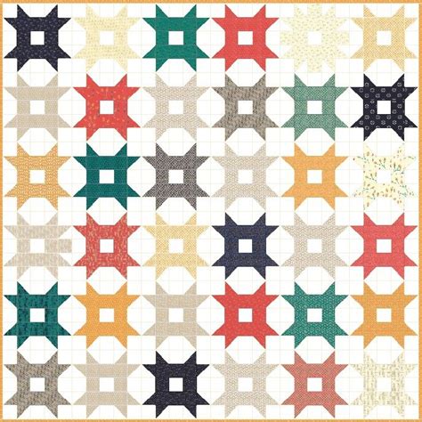 Jelly Roll Star Quilt Pattern