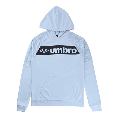 Sudadera Umbro Talla Ch Con Franja En Pecho Con Capucha Azul Walmart