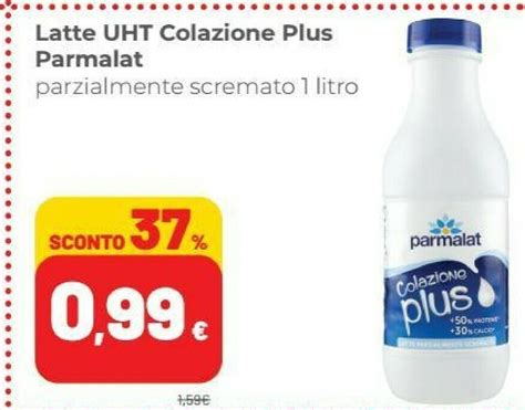 Parmalat Latte Uht Colazione Plus Parzialmente Scremato Offerta Di Coop