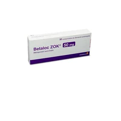 Betaloc Zok 50 mg Sistema Cardiovascular Fracción 82