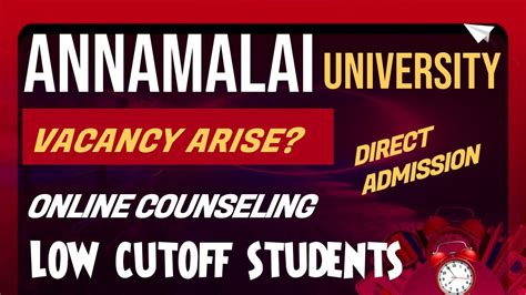 Annamalai University 2023 Agri Horti 2nd Round AU 2023 Admission