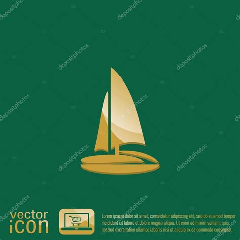 Sailing ship symbol . Stock Vector Image by ©Little_cuckoo #79597356