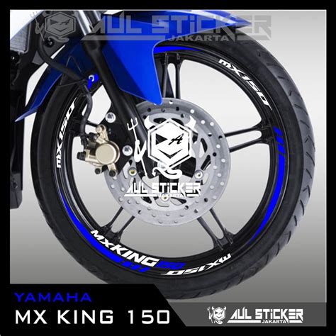 Jual Sticker Velg Yamaha Jupiter Mx King Depan Belakang Shopee