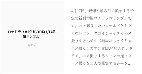 R 18 吸死【bl】 ♡喘ぎ ロナドラハメドリbook317銀弾サンプル なたろの小説 Pixiv