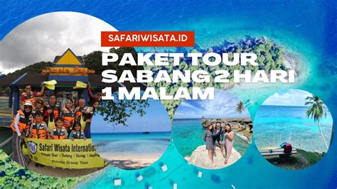 Paket Tour Sabang Paket Wisata Aceh Pulau Weh Diving Mancing