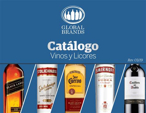 Catálogo Global Brands Licores Y Vinos Marzo 2019 Obarbosa4003