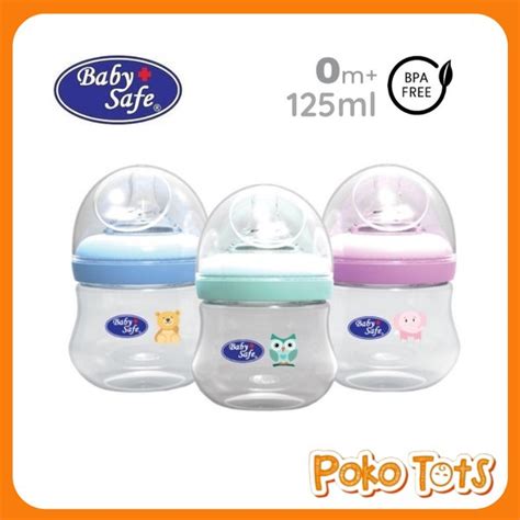 Jual Baby Safe Wide Neck Bottle Ml Oz Flow System Botol Susu