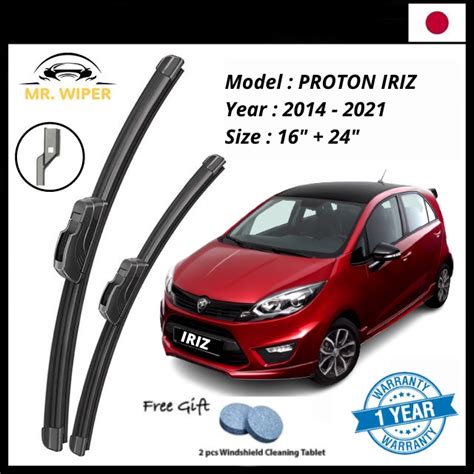 MR WIPER PROTON IRIZ 2014 PRESENT MR WIPER JAPAN TECHNOLOGY WIPER