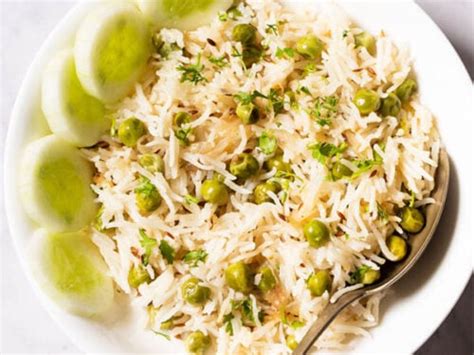 Peas Pulao Indian Recipe