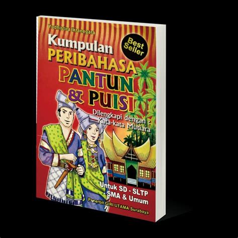 Jual Buku Kumpulan Peribahasa Pantun And Puisi Dilengkapi Kata2 Mutiara