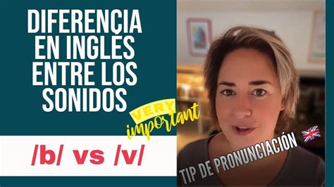 Tip De PronunciaciÓn En Ingles B Vs V 🤩 Youtube