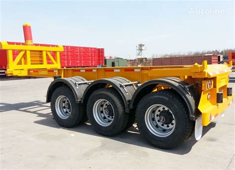 Naczepa Wywrotka Titan 20 Ft Tipping Container Trailer Chassis For Sale