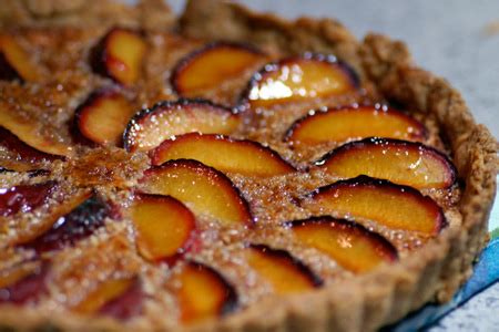 Plum Almond Tart Love And Olive Oil