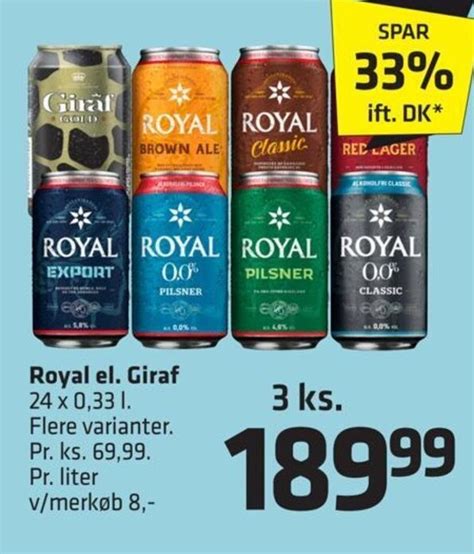 Royal El Giraf Tilbud Hos Fleggaard