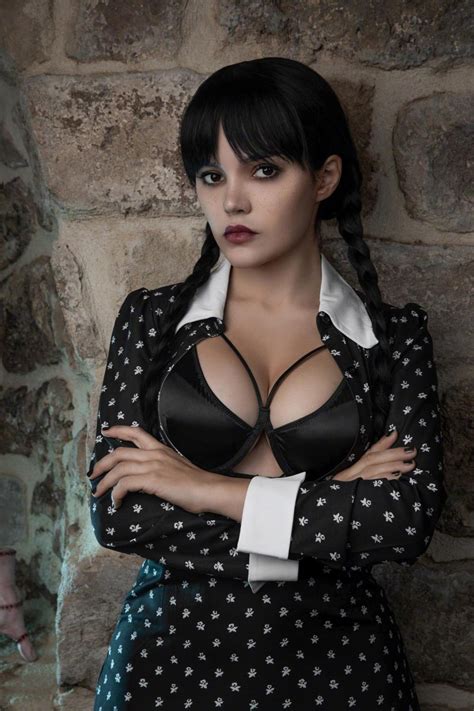 Kalinka Fox Wednesday Addams Kalinkafoxnudewednesdayaddams 09 Porno Foto Eporner