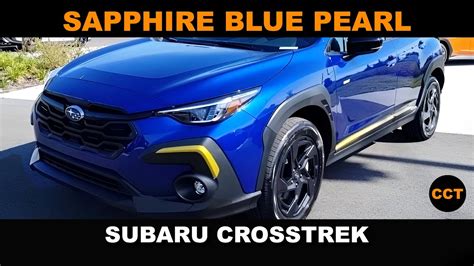 Subaru Crosstrek Sapphire Blue Pearl 2024