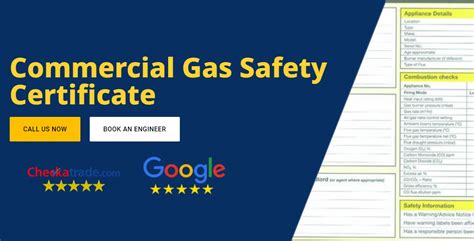 Commercial Gas Safety Certificate London