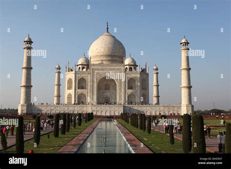 Taj Mahal Agra Uttar Pradesh India Asia Stock Photo Alamy