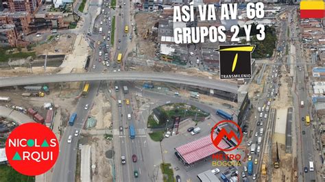 As Va Construcci N De Transmilenio Avenida Entre La Calle Sur Y