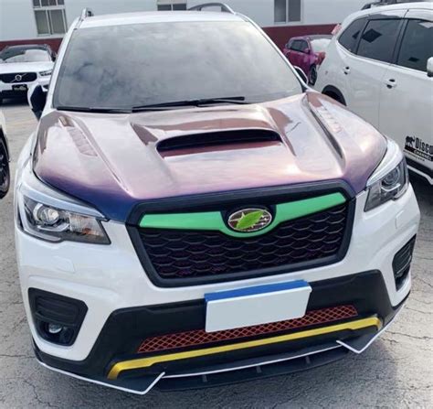 FORESTER SK BODYKIT SUBARU 2019 2020 2021 2022 E BOXER 2 5 FRONT LIP