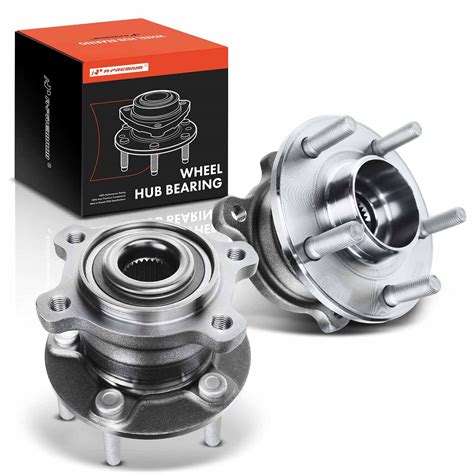 A Premium Pair [2] Rear Wheel Bearing Hub Assembly And Wheel Bearings And Hub Assembly Compatible