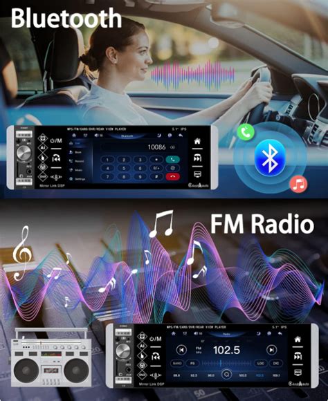 Estereo De Pantalla Con Bluetooth Para Coche Carro Auto Mp Player Rca