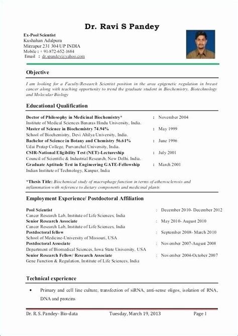 Lecturer Assistant Professor Resume Sample Resume For Job Seeker