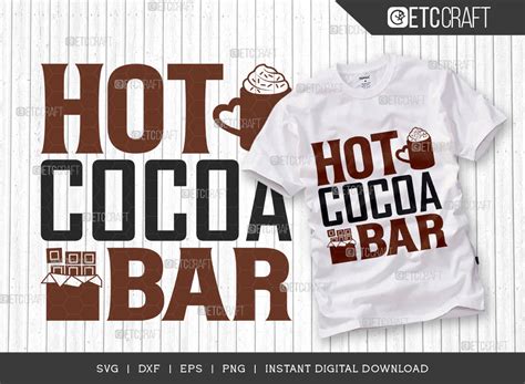 Hot Cocoa Bar SVG Cut File Graphic By Pixel Elites Creative Fabrica