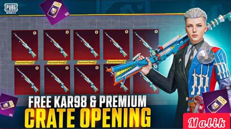 Free Guaranted Upgradeable Kar98 New Premiume Crate Opening Kar98