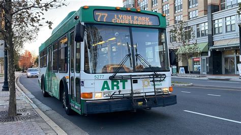 Retired Arlington Transit ART 2007 NABI 35 LFW 5277 On Route 77