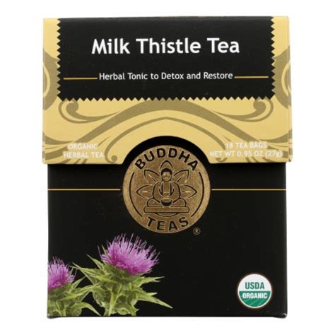 Buddha Teas Organic Milk Thistle Tea 6 Ct 18 Bag King Soopers