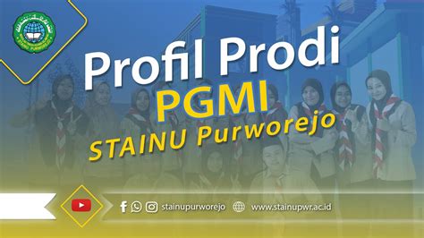 PROFIL PRODI PGMI STAINU Purworejo YouTube