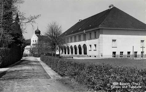 Bürglen TG Schloss und Turnhalle Nr 1369 1939 Kaufen auf Ricardo