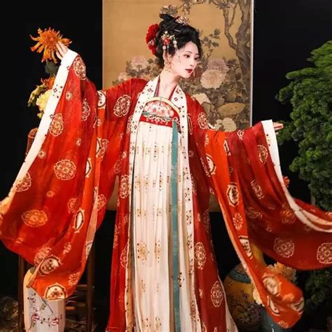 Hanfu Dress Women Chinese Ancient Tang Dynasty Hanfu Cosplay Costume